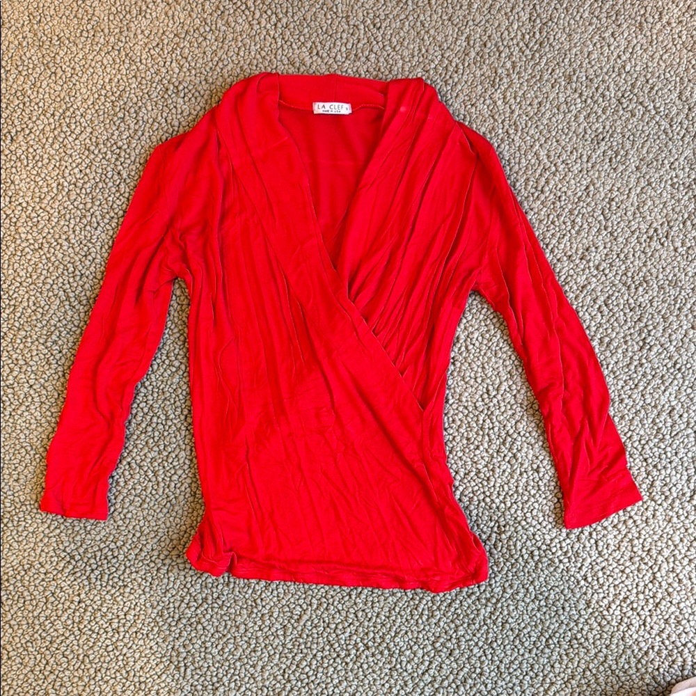 LaClef Nursing Top | Size Small